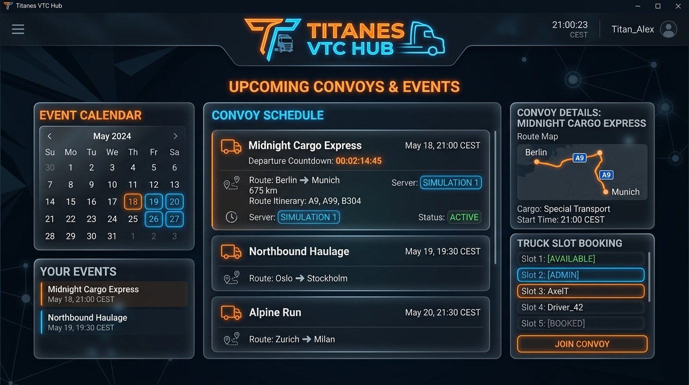 Convoyes y Eventos Oficiales